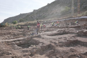 Archaeological excavations at Migdal