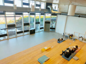 המתחם הנופי החדש בספריית יונס וסוראיה נזריאן