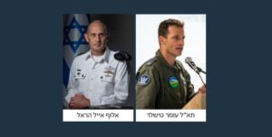 אלוף אייל הראל ותא"ל עומר טישלר