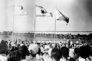 מצעד צה"ל הראשון בירושלים, צלם: עודד איתן מתוך האוספים הדיגיטליים ספריית יונס וסוראיה נזריאן אוניברסיטת חיפה